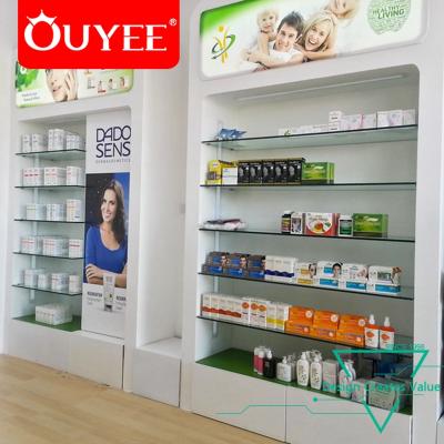 China Pharmacy Store Guangzhou Factory Display Table Showcase Used Pharmacy Equipment Sale for sale