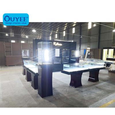 China Jewelry Store Display Custom Design Jewelry Display Counter Retail Store Store Names for sale