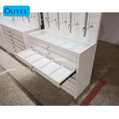 China China Wholesale Optical Shop Display Modern Eyewear Showcase For Optical Retail Store for sale