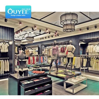 China Interior design of men s clothing store decoration men s clothing store men s clothing store counters fittings for sale