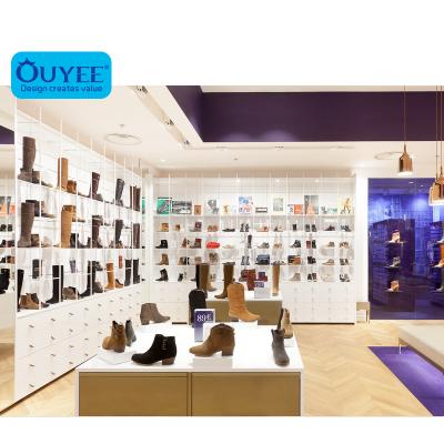 China Shoe store equipment shoe store design for sale