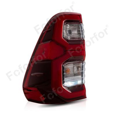 China Foforfor LED Sequential Turn Signal Light Led Car Front Lamp DRL With High Beam Low Beam Head Lamp For Toyota Hilux 2015-2021 Headlights for sale