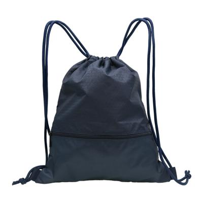 China Travel Bag Thickening Custom Acceptable Portable Waterproof 210D Polyester Material Drawstring Bag for sale