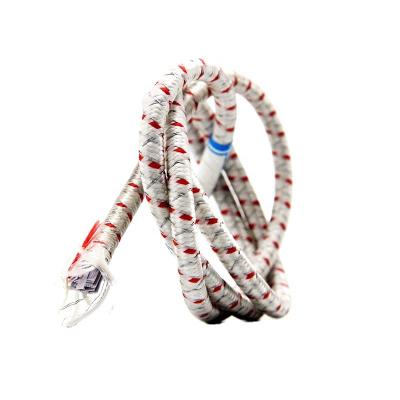 China Easily Assembled High Elasticity Bungee Cord Elastic Braid Rope Diameter 8mm Electrical Conductor 6x0.2mm SS Braid Rope For Horse Farm for sale