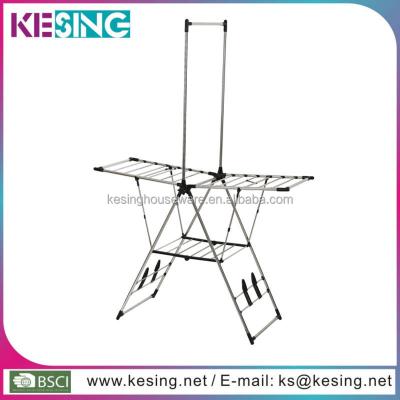 China KSS-001 Hot Sale New Style Folding Stainless Steel Clothes Drying Rack for sale