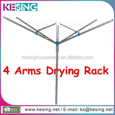 China Easy Rotary 3 A.M. Clothes Umbrella Aluminum Garden Rotary Drier Rack for sale