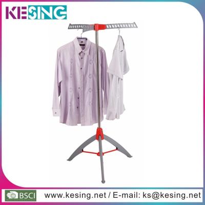 China Multifunctional 3AM and Legs Stainless Steel Plastic and ABS Tube Floor Coat Hanger Clothing Hanger Rack for sale