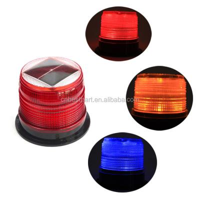 China Luminous Rotating Solar Boats LED Warning Light Beacon/Beacon Strobe Light Signal Lights Red Warning Flashing Beacon For Cars for sale