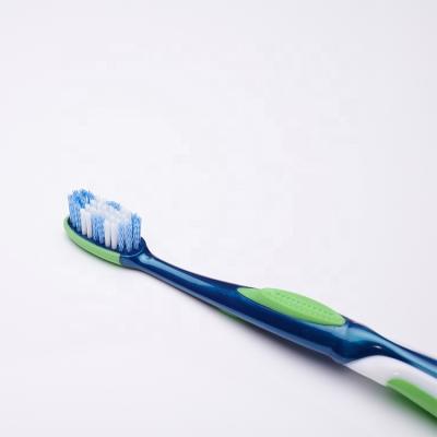 China OEM Private Label Manufacturer ISO Private Label Spiral Toothbrush Nylon Plastic Nylon Soft Adult Manual Toothbrush for sale