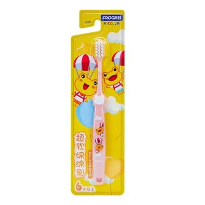 China High Effectively Antibacterial FROG China Factory Baby Toothbrush For Children Custom Colorful Plastic Animals Kids Toothbrush Wholesale for sale