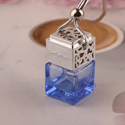 China Wholesale Empty Car Perfume Perfume Glass Pendant Perfume Hanging Perfume Diffuser 8ml for sale