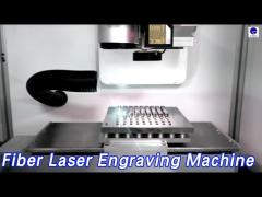CCD System Fiber Laser Engraving Machine High Precision For PDC Engraving