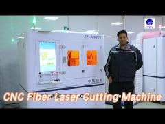 Software Control CNC Fiber Laser Cutting Machine 30W Turning For PDC Material