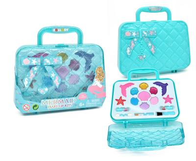 China Girls Learn To Make Up And Have Fun Akiaco ICTI EN71 ASTM Approval Professional Makeup Set Kids Mermaid for sale