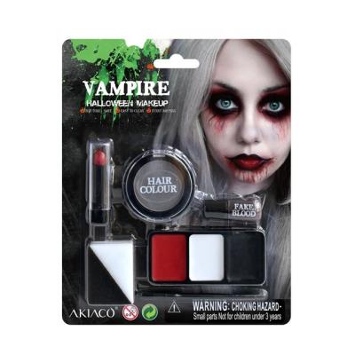 China Waterproof Palette EN71 Funny and Cute Halloween Akiaco ICTI Approval Halloween Makeup ASTM Makeup for sale