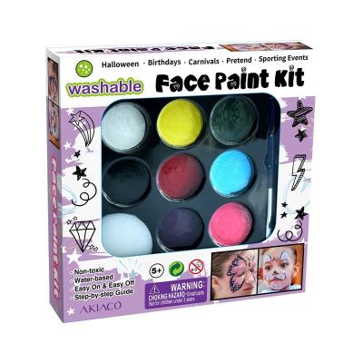 China Akiaco ICTI Approval Face Paint Face Paint EN71 ASTM Easy Clean Face for sale