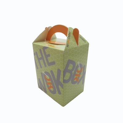 China Recycled Materials Factory Price Customized Fired Chicken Popcorn Potato Chips Food Box Take Away Packaging Boxes for sale