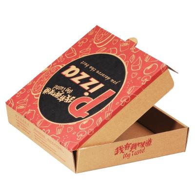 China Recycled collapsible corrugated paper materials 7 inch pizza boxes wholesale for sale