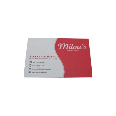 China Recycled Materials Wholesale Custom Design Eco - Friendly Paper Business Card Greeting Card for sale