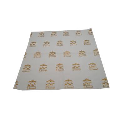 China Recycled Materials Factory Printed Tissue Paper Printed Luxury Custom Logo 17gsm Wrapping Tissue / Tissue Paper For Clothes for sale