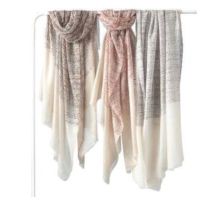 China Hot Selling Four Seasons Ladies Long Muffler Women Elegant Wool Women Scarves for sale