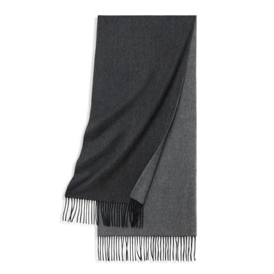 China Autumn And Winter Models Scarves Cashmere Fashion All-match Shawl Long Coarsely Woven Double Sided Scarf for sale