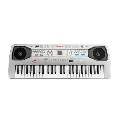 China 2022 Canton popular electronic musical cheap electronic piano wholesales 49 keys children's piano nameplate 58.5*20*6.5CM for sale