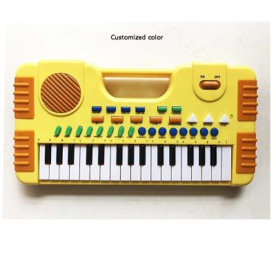 China Musical Instrument Battery Operated Electric Electric Piano Baby Toy Plastic Toys For Baby Learning Electronic Organ Synthesizer Music Keyboard for sale