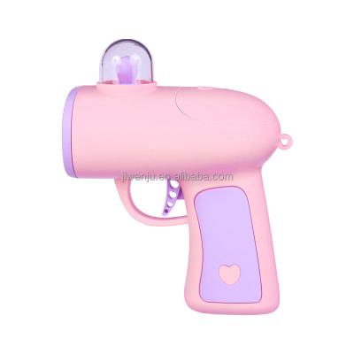 China Toy Gun Pink Heart Paper Spray Gun Toy Pink Plastic Gun Toy CHINA for sale