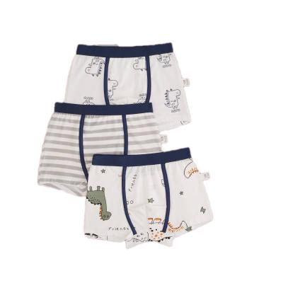 China Antibacterial Boys Boxer Briefs Toddler Boy Underwear Training Shorts Cotton 2t 3t 4t Dinosaur Shark Baby For Kids Boy for sale