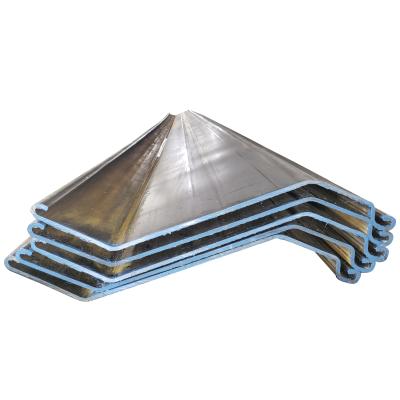 China Z Shape Dimension Cold Rolled Steel Sheet Pile For U Cofferdam for sale