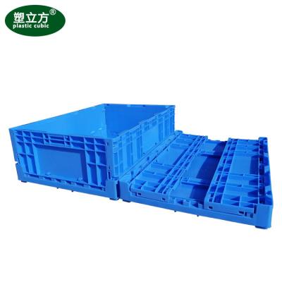 China Light Weight Hot Selling Vegetable Crate Folding Plastic Storage Crates Collapsible Plastic Box for sale