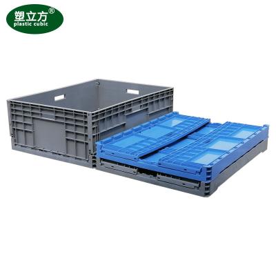 China Factory Sales Hot Foldable Durable Modern Design Shipping Container Collapsible Plastic Box Lightweight for sale