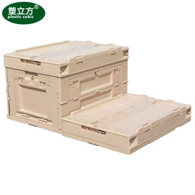 China Professional Collapsible Foldable Plastic Box Manufacturer Storage Turnover Box Plastic Crates for sale