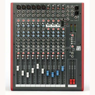 China 12 Channel USB Live Mixer ZED-14 ZED-14 for sale