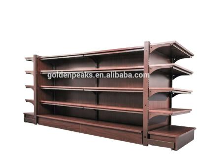 China Double Sided Gondola Supermarket Shelf for sale