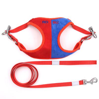 China Custom Innovative Soft Nylon Padded Breathable Pet Cat Harness Mesh No Pull Custom Design Dog Harness for sale