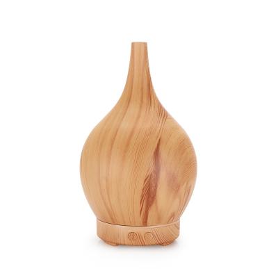 China Color Changing Aromatherapy Essential Oil Diffuser Wood Grain Light 100ml Ultrasonic LED Aroma Diffusers Cool Mist Diffuser With Timer Waterless Auto for sale