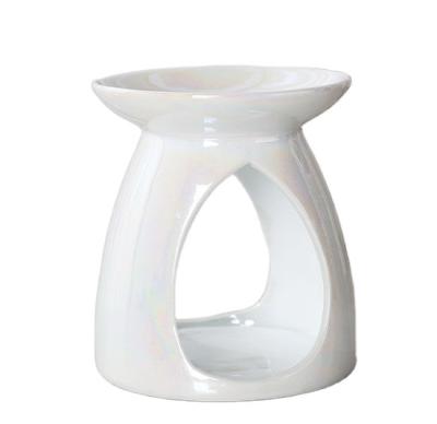 China No Pearl Glaze Porcelain Essential Oil Burner For Essential Oil for sale