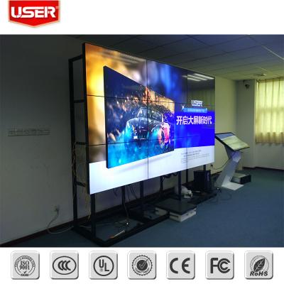 China Commercial LCD Video Wall Wall Mounted Digital Video Wall LCD Screens for sale