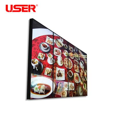 Chine Type de TFT bâti visuel de mur de mur visuel d'affichage à cristaux liquides avec l'écran de épissure ultra étroit à vendre