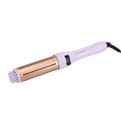 China Retractable bristles Innovative Retractable bristles curling iron ceramic curling wand hair curler for better styling for sale