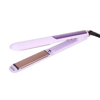 China Adjustable 5 temperature settings Nano Hair Straightener Curler Ceramic Flat iron Temperature Adjustment made in china for sale