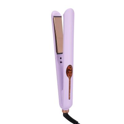 China Infrared function and adjustable temperature Women's hair straightener 11 temperature adjustment Flat iron with LED digital display for sale