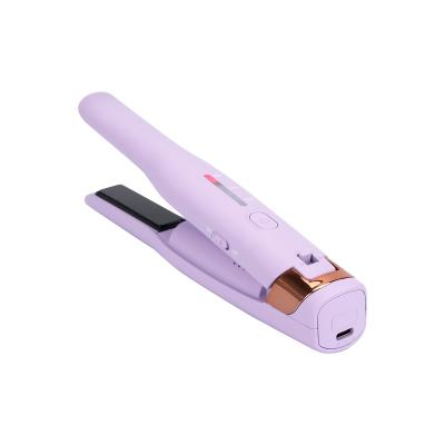 China PET Wholesale China curling iron color adjustable hair straightener hair iron custom logo for sale