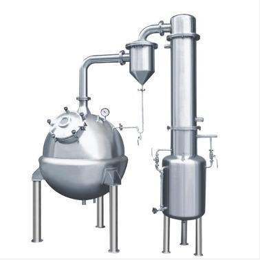 China Pot body is stainless steel vaporizer high efficient industrial vacuum formed spherical concentrator sanitary for sale