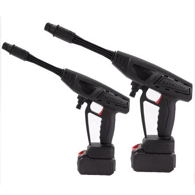 China Car Cleaning Electric Car Portable High Pressure Washer Foam Gun Cordless Power Gun with Rechargeable Battery for sale