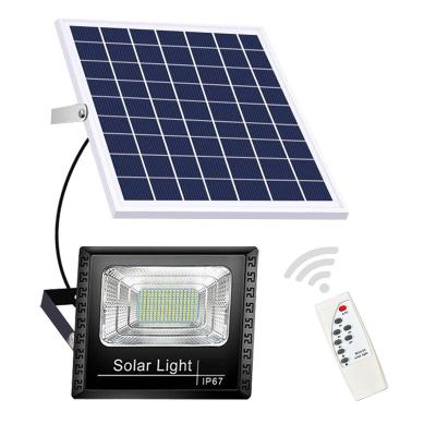 China Garden Solar LED Outdoor High Power Panel Light Remote Control Waterproof for Garden Street Landscape Spotlight Solar Wall Lamp Light for sale