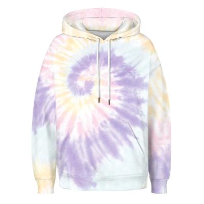 China Winter Link Dye Digital Printing Women's Jumper Hoodie Street Breathable Hoodies for sale