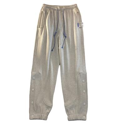 China Autumn Sweatpants Breathable Women Drape Panty Gray Slouch Cotton Sweatpants Slim for sale